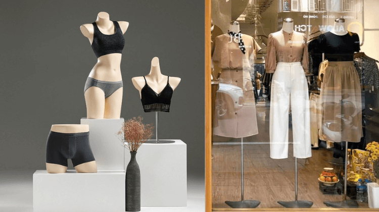 Manocanh Bán Thân Nữ – Mẫu Trưng Bày Thời Trang Tiết Kiệm, Hiệu Quả