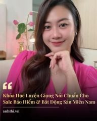 Khóa Học Luyện Giọng Nói Chuẩn Cho Sale Bảo Hiểm & Bất Động Sản Miền Nam
