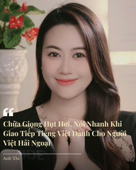 Chữa Giọng Hụt Hơi, Nói Nhanh Khi Giao Tiếp Tiếng Việt Dành Cho Người Việt Hải Ngoại
