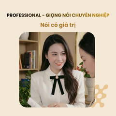 Khoá Học Luyện Giọng Nói Chuyên Nghiệp ( PRO ) tại Anh Thi Academy
