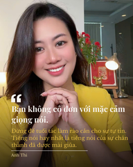 Gửi chị, người phụ nữ tuổi 40 vẫn còn đang ngại ngùng về giọng nói của mình