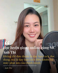 Học luyện giọng online cùng MC Anh Thi: Bước đệm để trở thành Streamer chuyên nghiệp