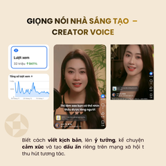 Khoá học giọng nói nhà sáng tạo nội dung ( CREATOR VOICE ) tại Anh Thi Academy