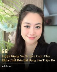 Luyện Giọng Nói Truyền Cảm: Chìa Khóa Chốt Đơn Bất Động Sản Triệu Đô | MC Anh Thi