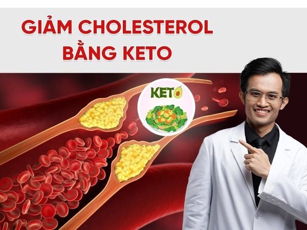 Cách giảm cholesterol bằng chế độ ăn Keto