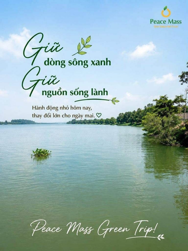 Giữ Dòng Sông Xanh – Giữ Nguồn Sống Lành 🌿