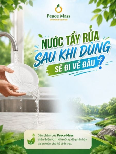Nước Tẩy Rửa Sau Khi Dùng Đi Về Đâu
