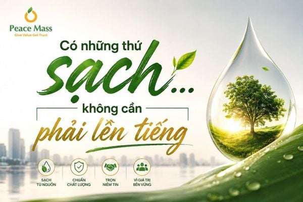 Có Những Thứ Sạch… Không Cần Phải Lên Tiếng!
