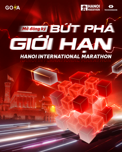 Công bố cơ cấu giải thưởng Bứt Phá Giới Hạn cùng GOYA áp dụng tại Techcombank Hanoi International Marathon 2025