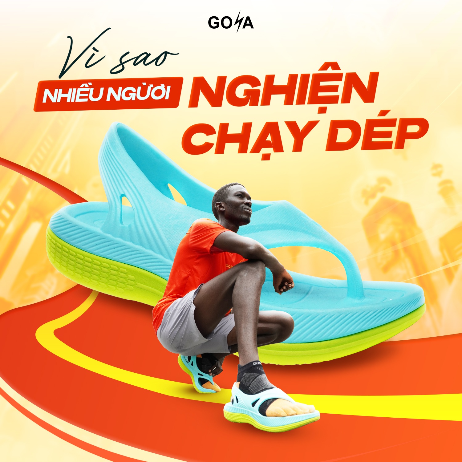 Vì sao dép chạy đang trở thành xu hướng tại châu Á?