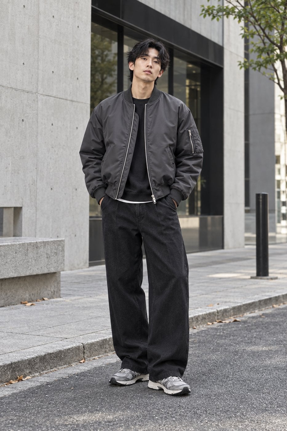 Áo bomber khác varsity jacket trong streetwear