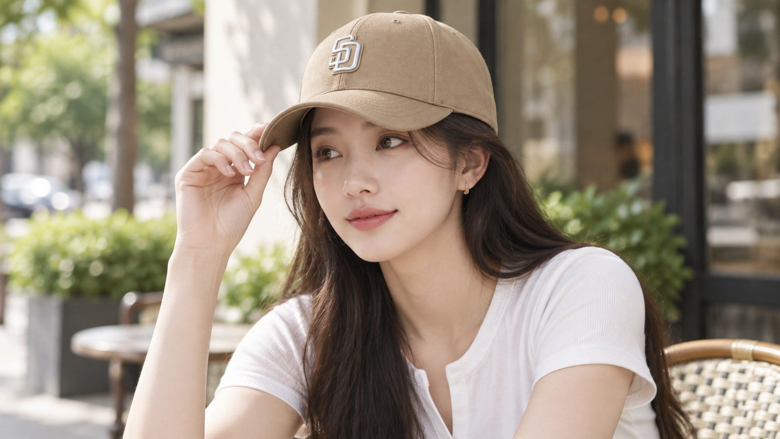 2. Lưỡi nón với nón kết MLB