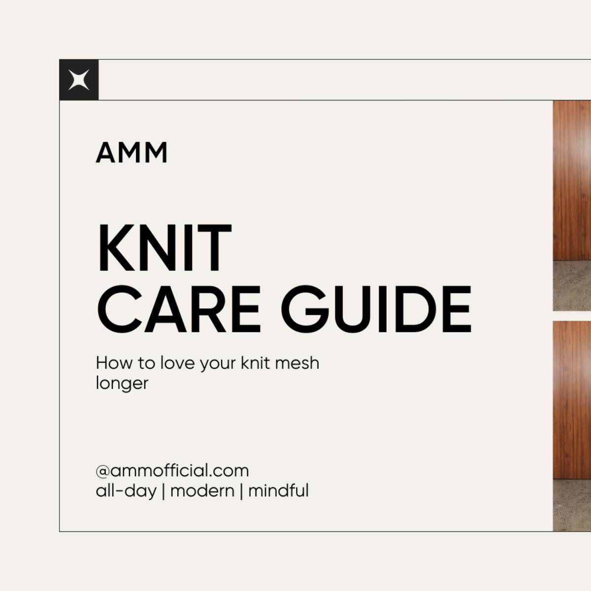 𝐂𝐀𝐑𝐄 𝐆𝐔𝐈𝐃𝐄 — 𝐊𝐧𝐢𝐭 𝐌𝐞𝐬𝐡