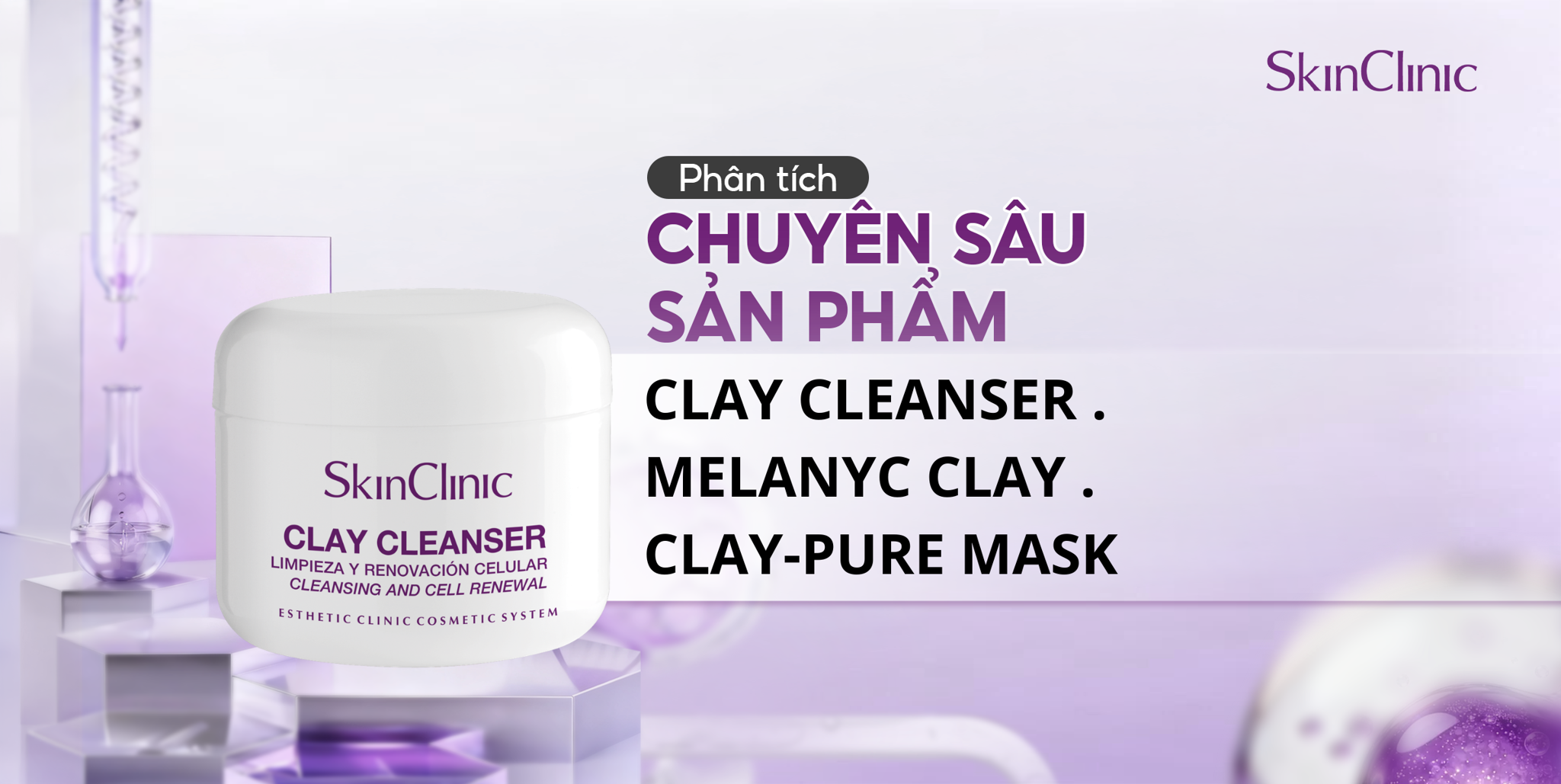 PHÂN TÍCH CHUYÊN SÂU SẢN PHẨM  BỘ 3 MẶT NẠ ĐẤT SÉT CHUYÊN SÂU