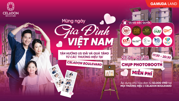 📸 CÙNG CELADON BOULEVARD SĂN DEAL GIA ĐÌNH – RINH ẢNH XINH 🥰