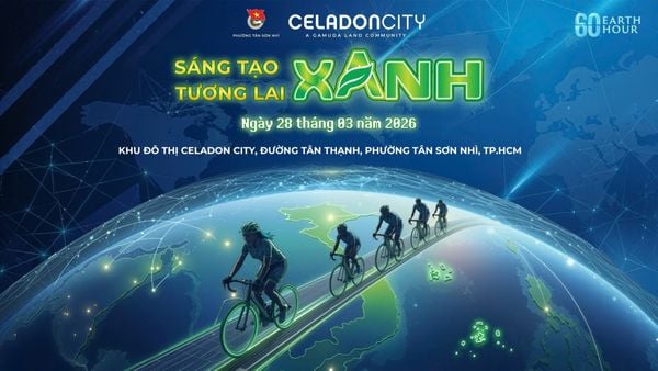 GIỜ TRÁI ĐẤT 2026: HÀNH TRÌNH XANH TẠI CELADON BOULEVARD