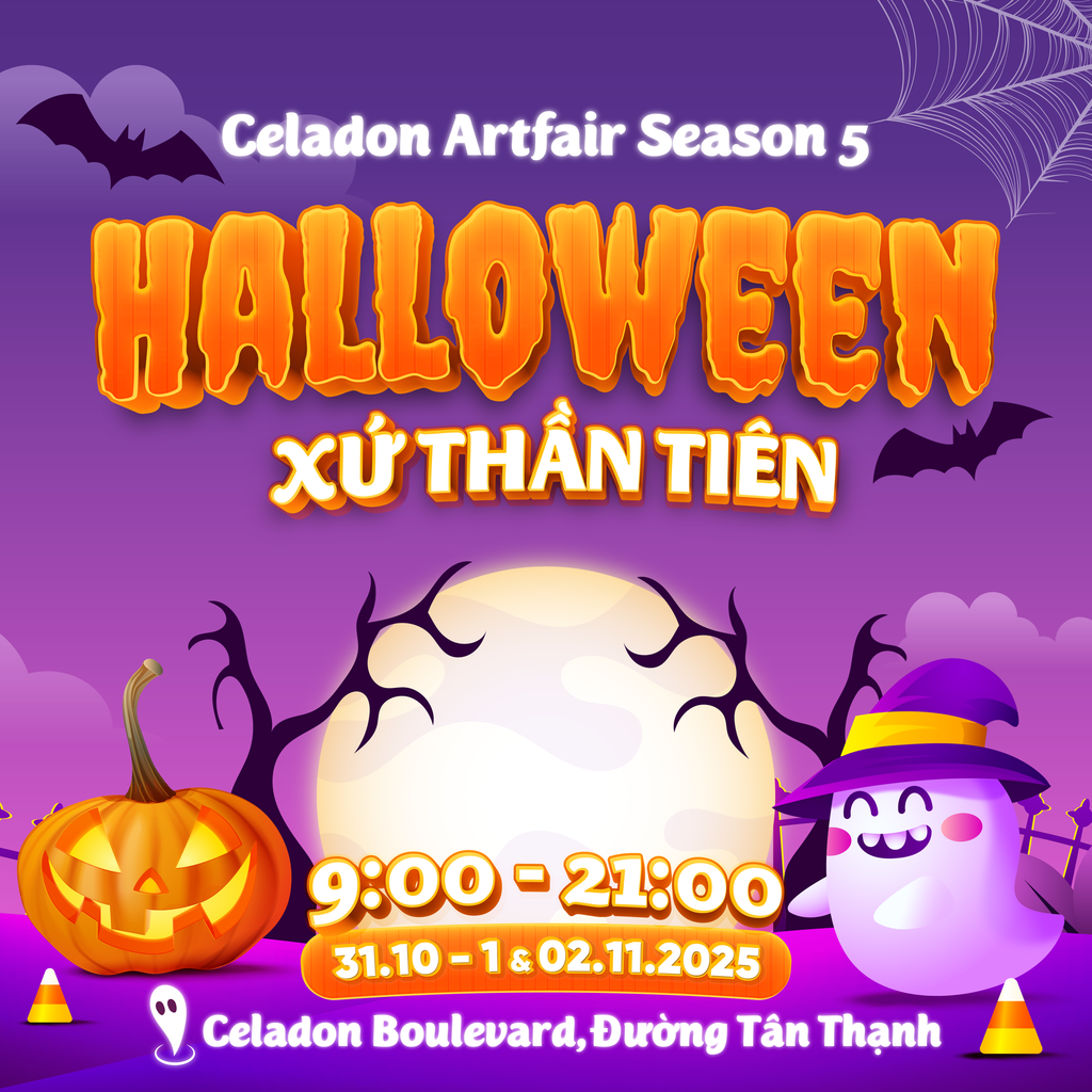🎃 CELADON ARTFAIR SEASON 5 – HALLOWEEN XỨ THẦN TIÊN 🎃