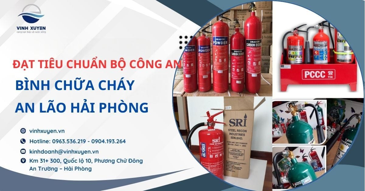 Bình Chữa Cháy An Lão Hải Phòng – Các Thương Hiệu Đạt Chuẩn PCCC
