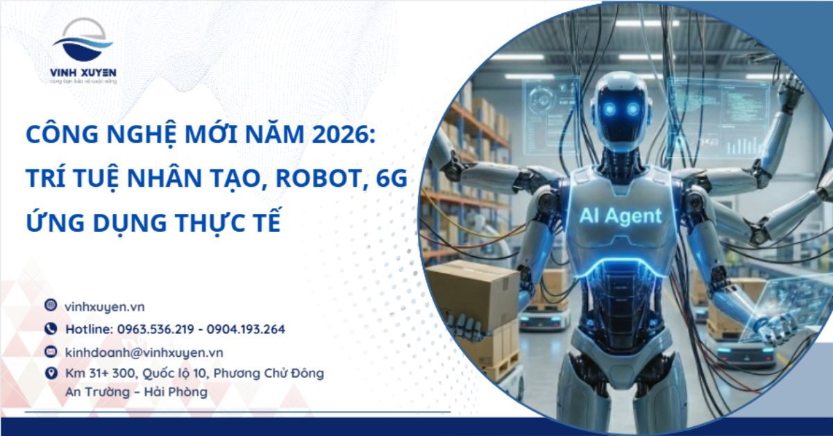 Công Nghệ Mới Năm 2026: Trí Tuệ Nhân Tạo, Robot, 6G Và Ứng Dụng Thực Tế