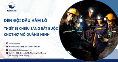 Đèn Đội Đầu Hầm Lò – Thiết Bị Chiếu Sáng Bắt Buộc ChoThợ Mỏ Quảng Ninh