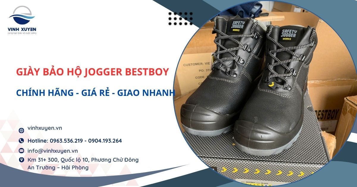 Giày bảo hộ công trình Jogger Bestboy S3 chính hãng
