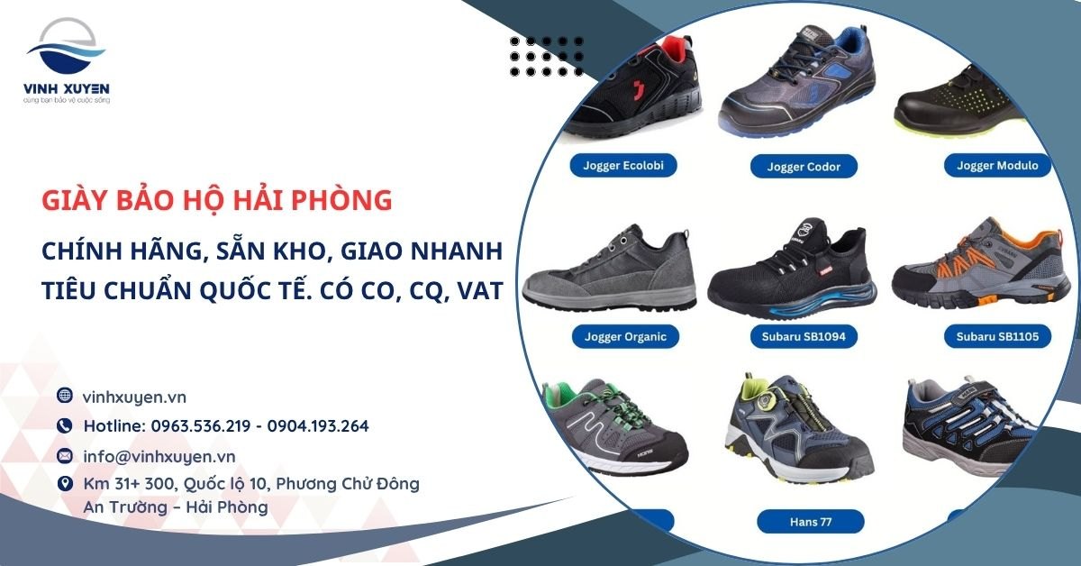 Giày Bảo Hộ Hải Phòng Chính Hãng – Tư Vấn Báo Giá Nhanh