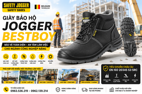 Giày bảo hộ Jogger Bestboy cho ngành công nghiệp nặng