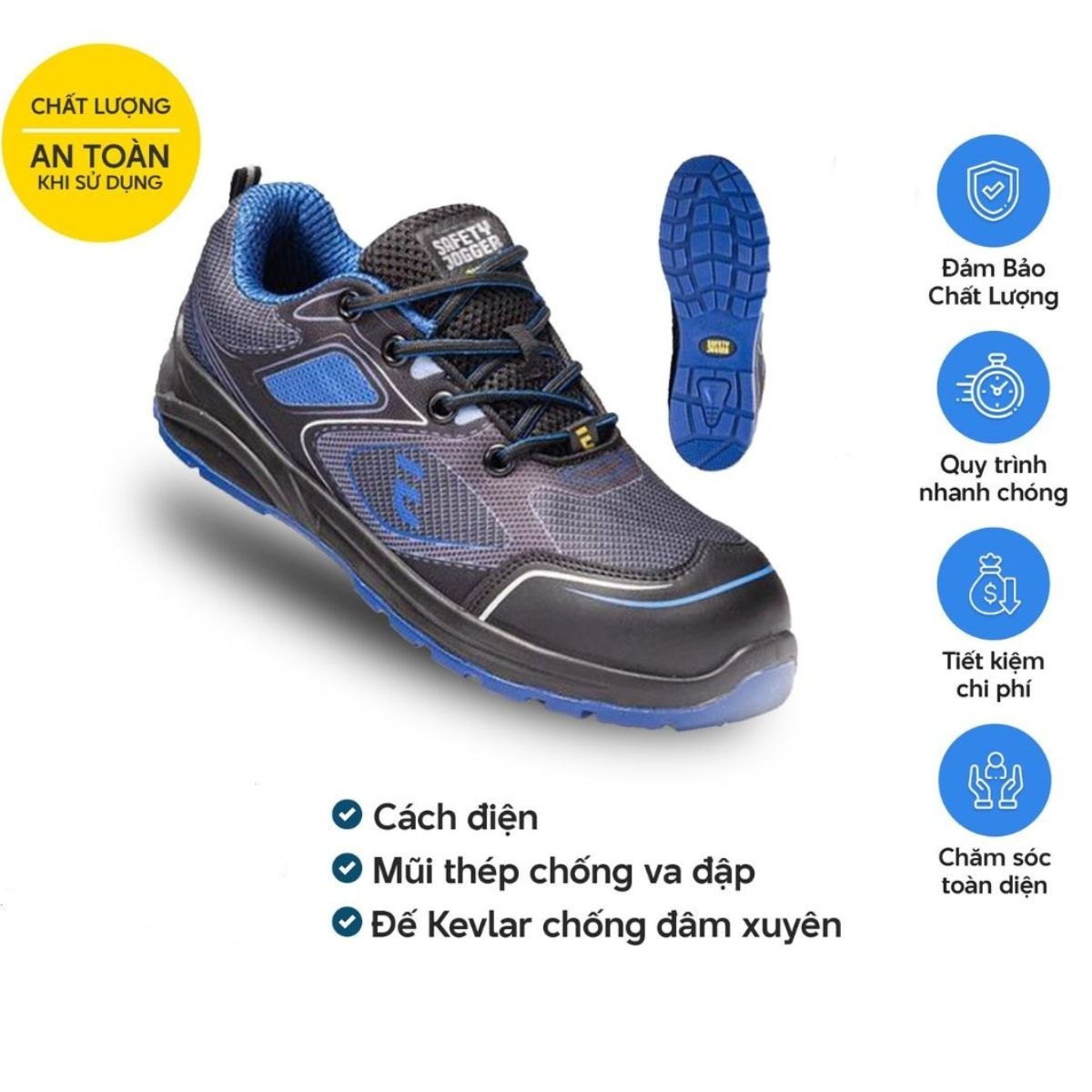 Giày bảo hộ thể thao Jogger Cador S1P chính hãng tại Hải Phòng