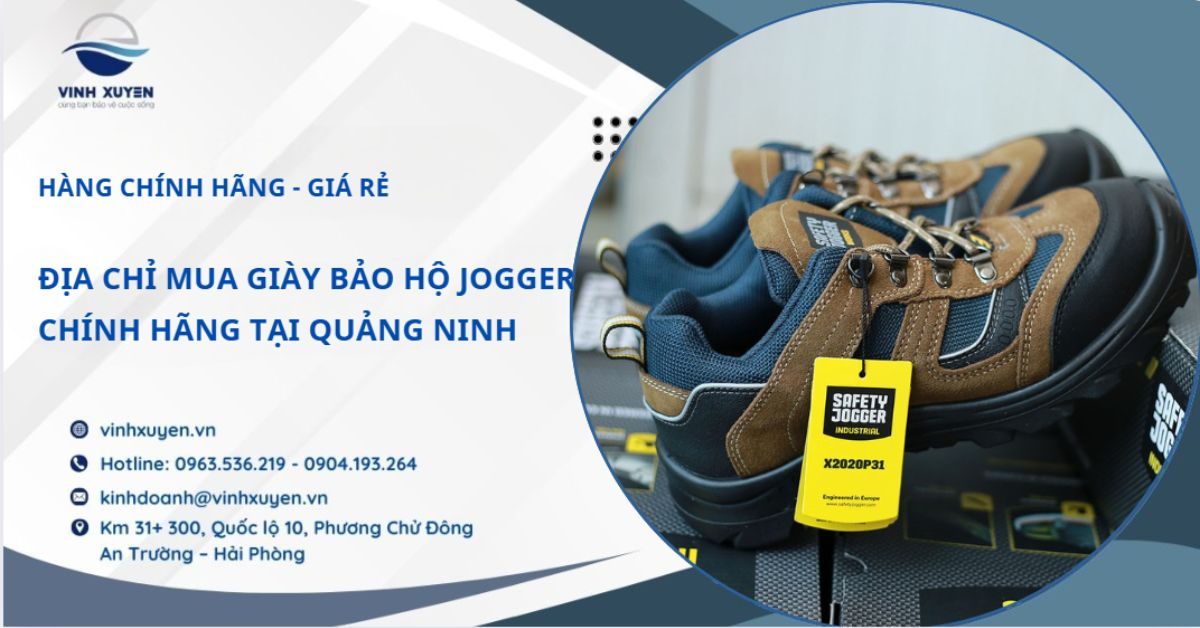 Địa chỉ mua giày bảo hộ Jogger chính hãng tại Quảng Ninh