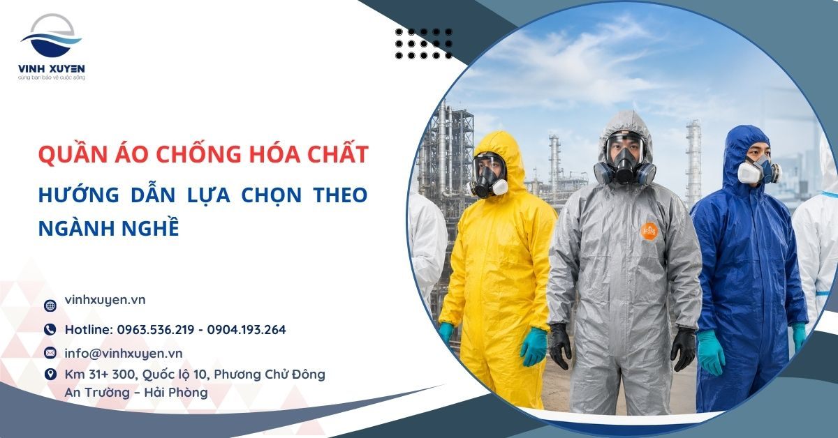 Cách chọn quần áo chống hóa chất theo ngành nghề 2026