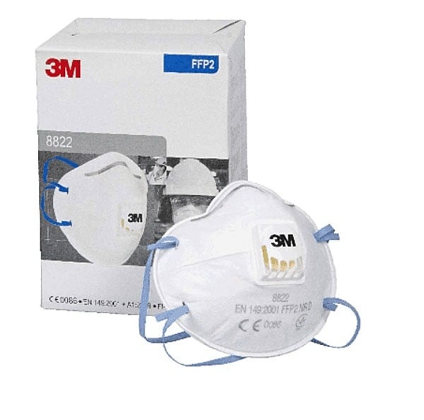 Khẩu Trang 3M 8822 Chính Hãng – Van Thở Cool Flow Chống Bụi Mịn Hiệu Quả