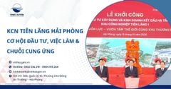 Khu Công Nghiệp Tiên Lãng Hải Phòng: Cơ Hội Đầu Tư, Việc Làm & Chuỗi Cung Ứng