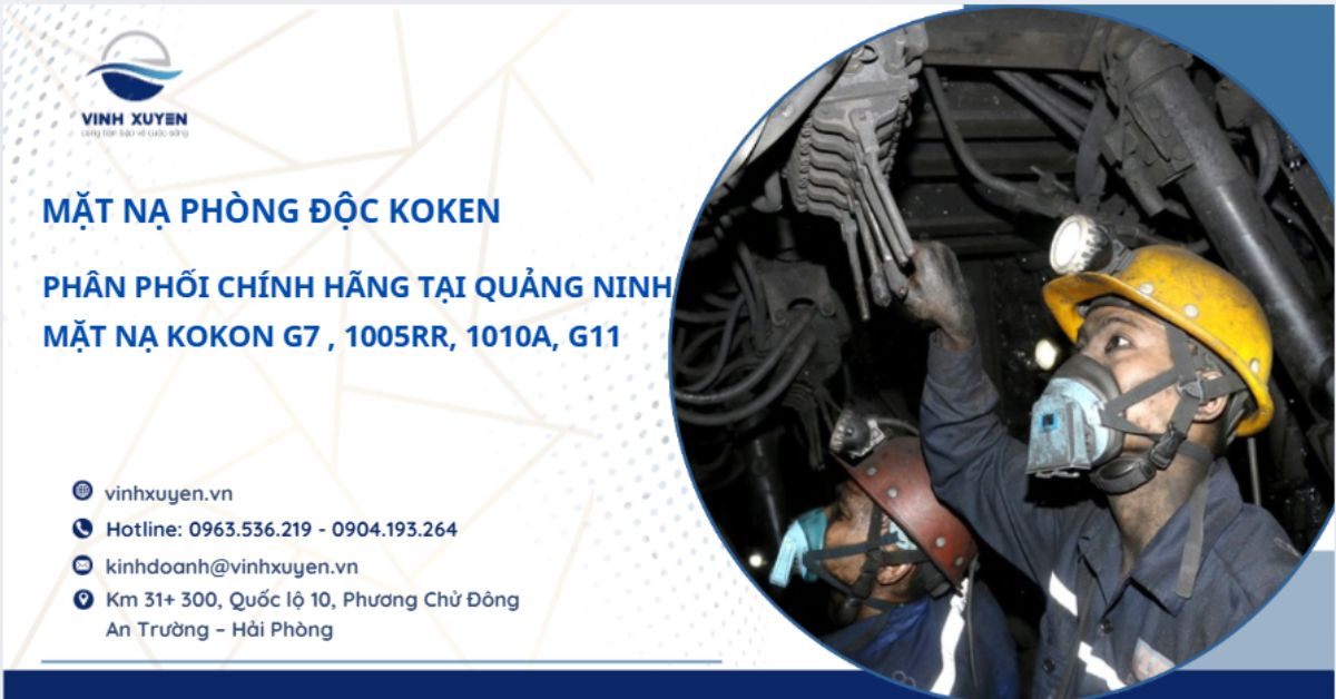 Mặt nạ Koken Quảng Ninh | Hàng Nhật Bản chính hãng lọc khí độc