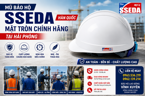 Mũ Sseda Hàn Quốc mặt tròn chính hãng tại Hải Phòng | Giá tốt