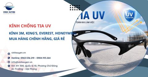 Mua kính chống tia UV chính hãng | Kính 3M, King’s, Everest giá tốt