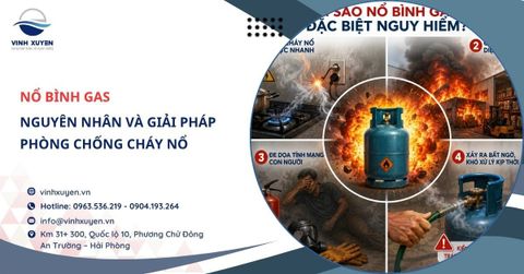 Nguyên Nhân Nổ Bình Gas Và Giải Pháp Phòng Chống Cháy Nổ