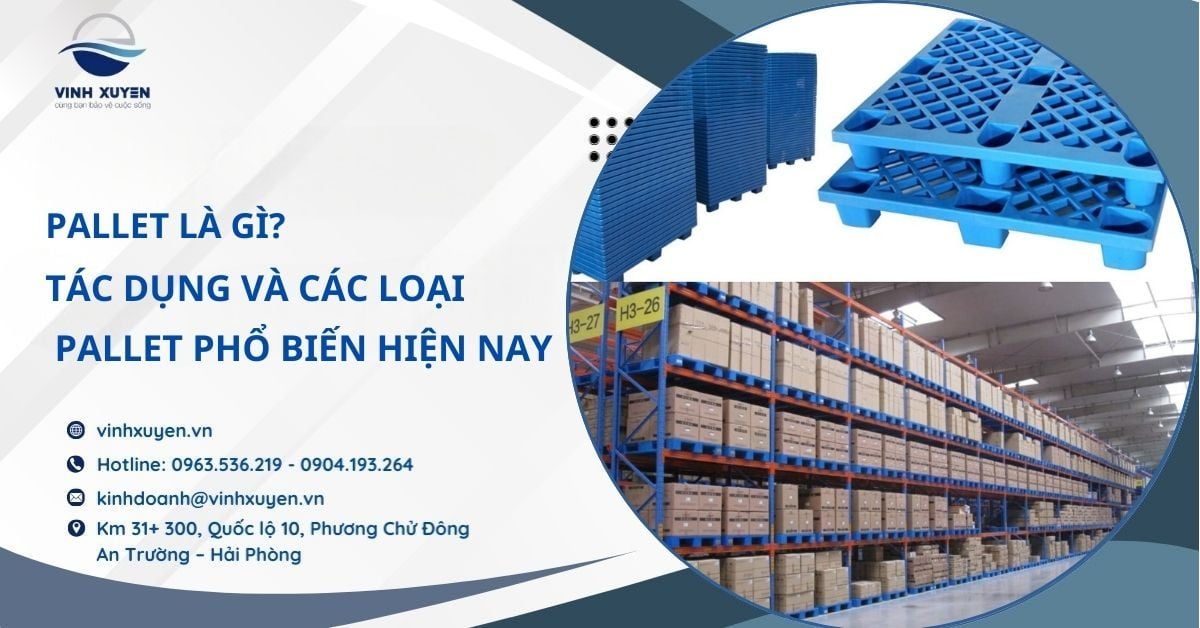 Pallet Là Gì? Tác Dụng Và Các Loại Pallet Phổ Biến Hiện Nay