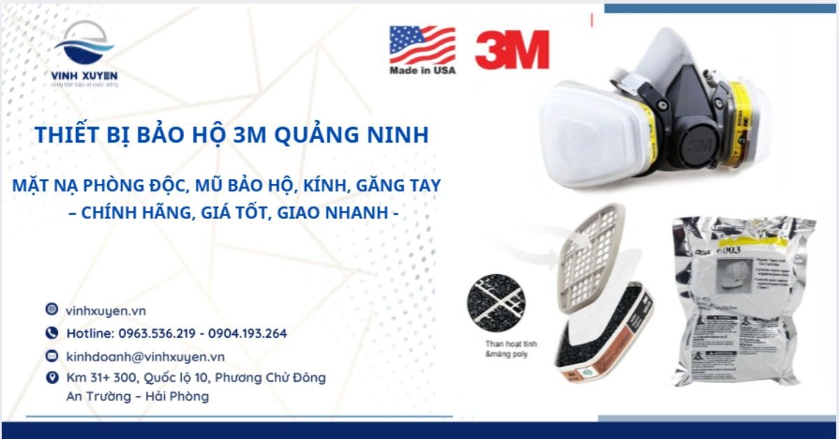 Thiết bị bảo hộ 3M Quảng Ninh – Chính hãng, Giá tốt, Giao nhanh