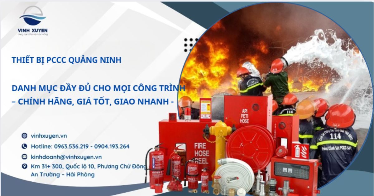 Thiết bị PCCC Quảng Ninh – Danh mục đầy đủ cho mọi công trình