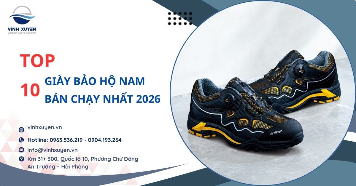 Top 10 giày bảo hộ nam bán chạy nhất 2026