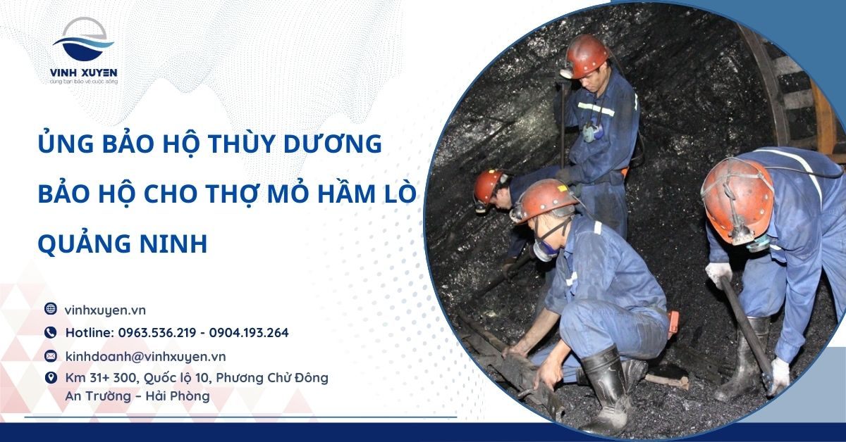 Ủng Bảo Hộ Thùy Dương Cho Thợ Mỏ Hầm Lò Quảng Ninh