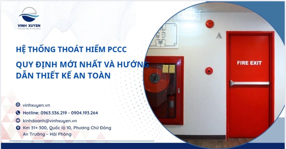 Hệ Thống Thoát Hiểm PCCC – Quy Định Mới Nhất Và Hướng Dẫn Thiết Kế An Toàn