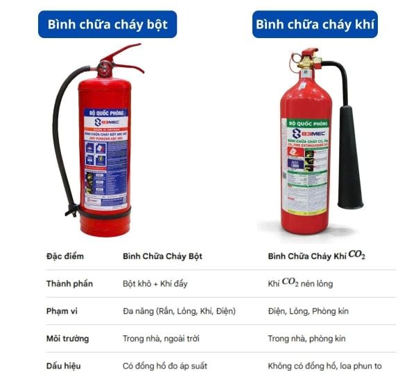 Bình chữa cháy xách tay 83MEC chính hãng