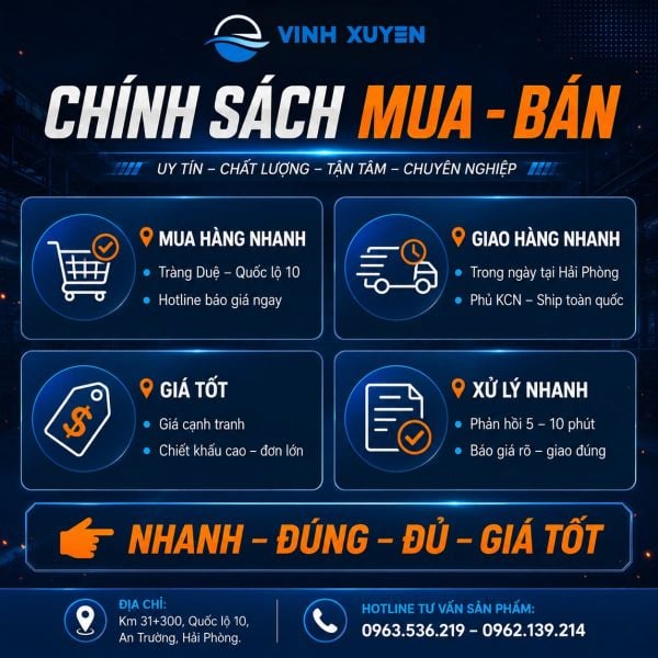 Ưu đãi khi mua thiết bị bảo hộ tại Vĩnh Xuyên