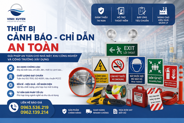 Mua thiết bị cảnh báo biển chỉ dẫn an toàn tại Hải Phòng