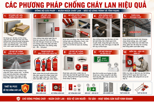 Các phương pháp chống cháy lan