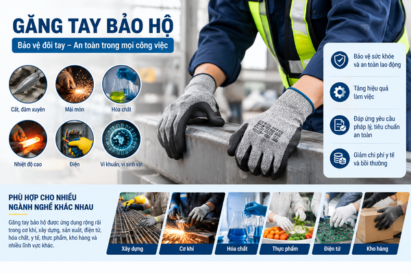 Găng tay bảo hộ lao động