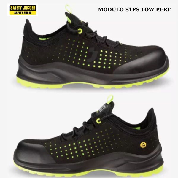 Giày bảo hộ Jogger Modulo S1PS đế mềm siêu nhẹ chống tĩnh điện ESD