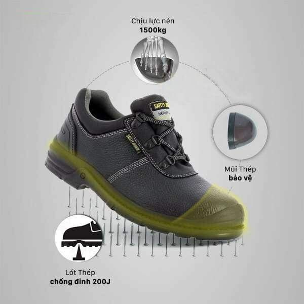 Giày bảo hộ Jogger Bestrun S3 an toàn cho công nhân xây dựng