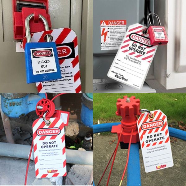Thẻ cảnh báo Lockout Tagout của Brady